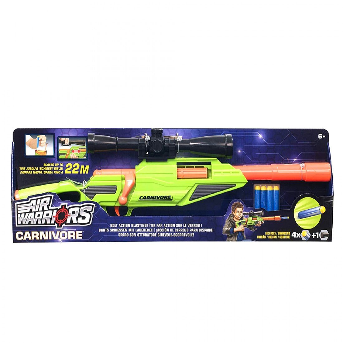Buzz Bee Toys Air Warriors Carnivore 67543 — image 1