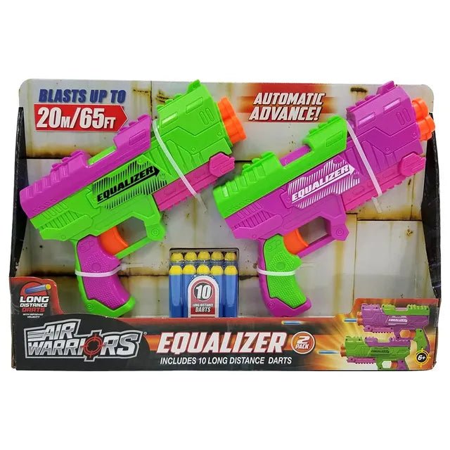 Buzz Bee Toys Air Warriors Equalizer 2pk 62615 - Colorland Toys