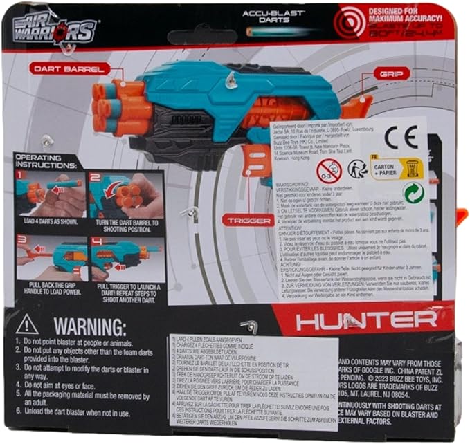 Buzz Bee Toys Air Warriors Hunter 64553 — image 2
