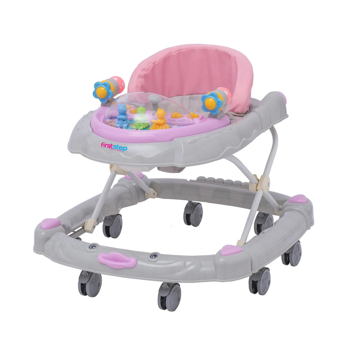 Jump N Joy Baby Walker Pink 103 - Colorland Toys
