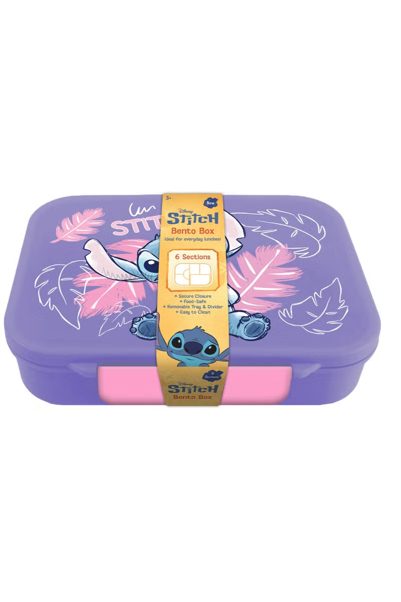 Stitch Lunch Bento Box - 6 Dividers 1100ML 112-60-007 — image 1