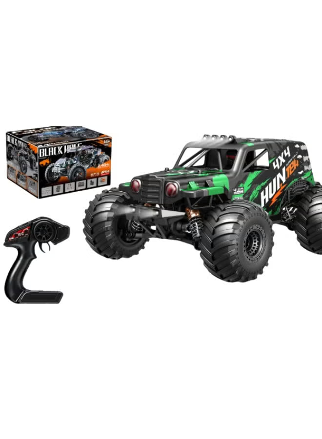 Polar Lights 4-WD Monster Truck RC Car Green 1:14 Scale HS14312 - Colorland Toys