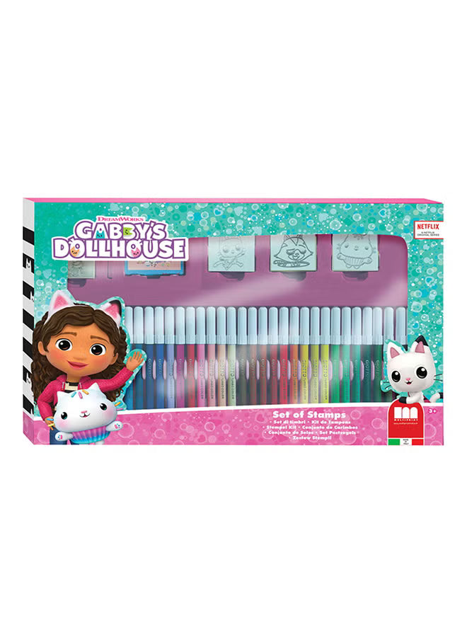 Multiprint Gabby's Dollhouse Felt Tip Pens 99pcs 181175 — image 1