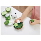 Hape Green Tea Dessert Set E3195 - Colorland Toys
