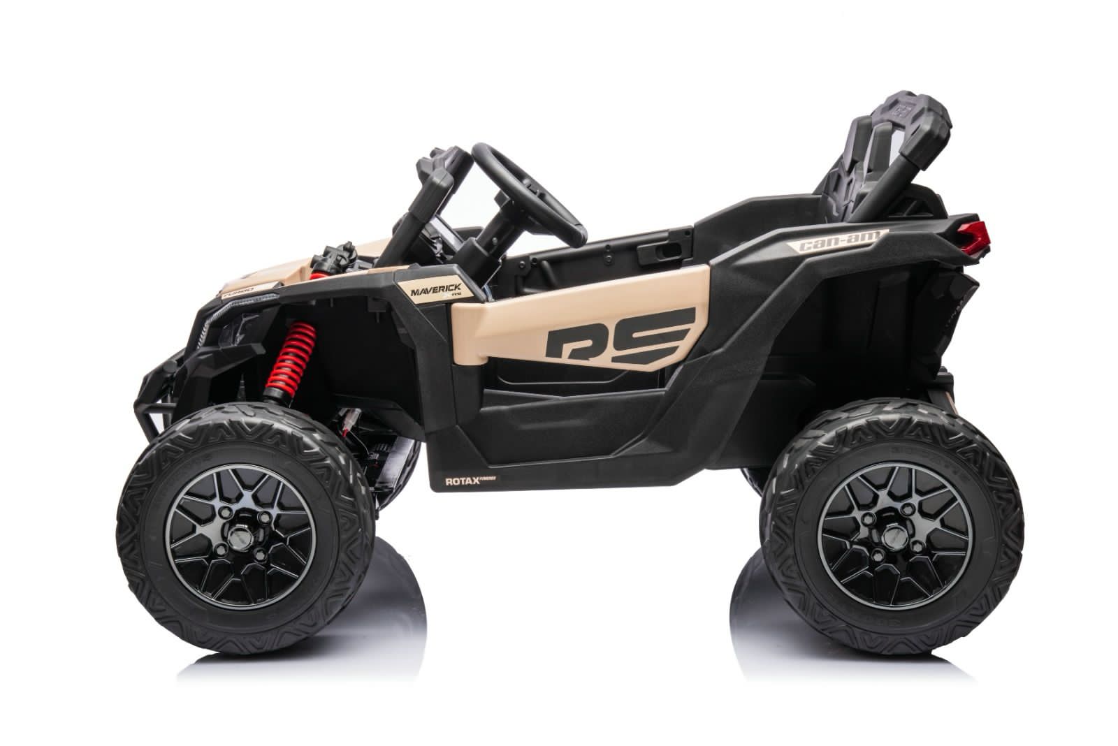 Can - Am Maverick Turbo RR 12V 10AH/4M Black/White DKCA003 - Colorland Toys
