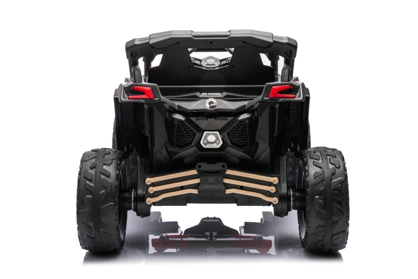 Can - Am Maverick Turbo RR 12V 10AH/4M Black/White DKCA003 - Colorland Toys