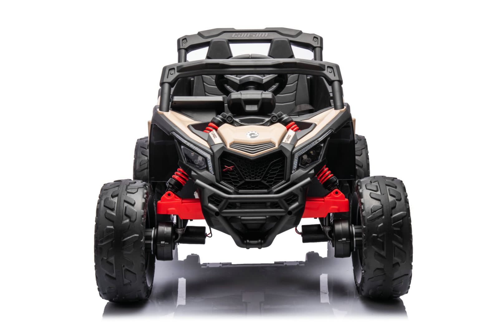 Can - Am Maverick Turbo RR 12V 10AH/4M Black/White DKCA003 - Colorland Toys