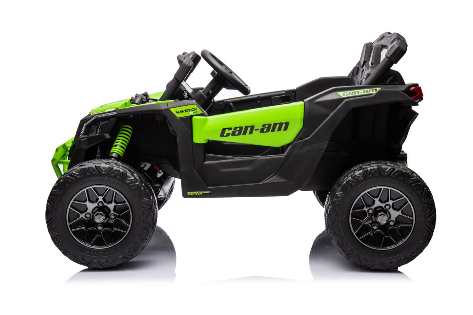 Can - Am Maverick Turbo RR 12V 10AH/4M Green DKCA003 - Colorland Toys