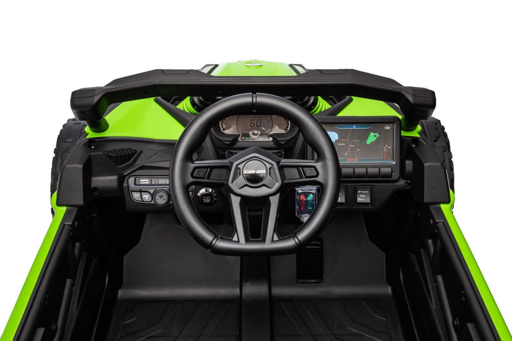 Can - Am Maverick Turbo RR 12V 10AH/4M Green DKCA003 - Colorland Toys