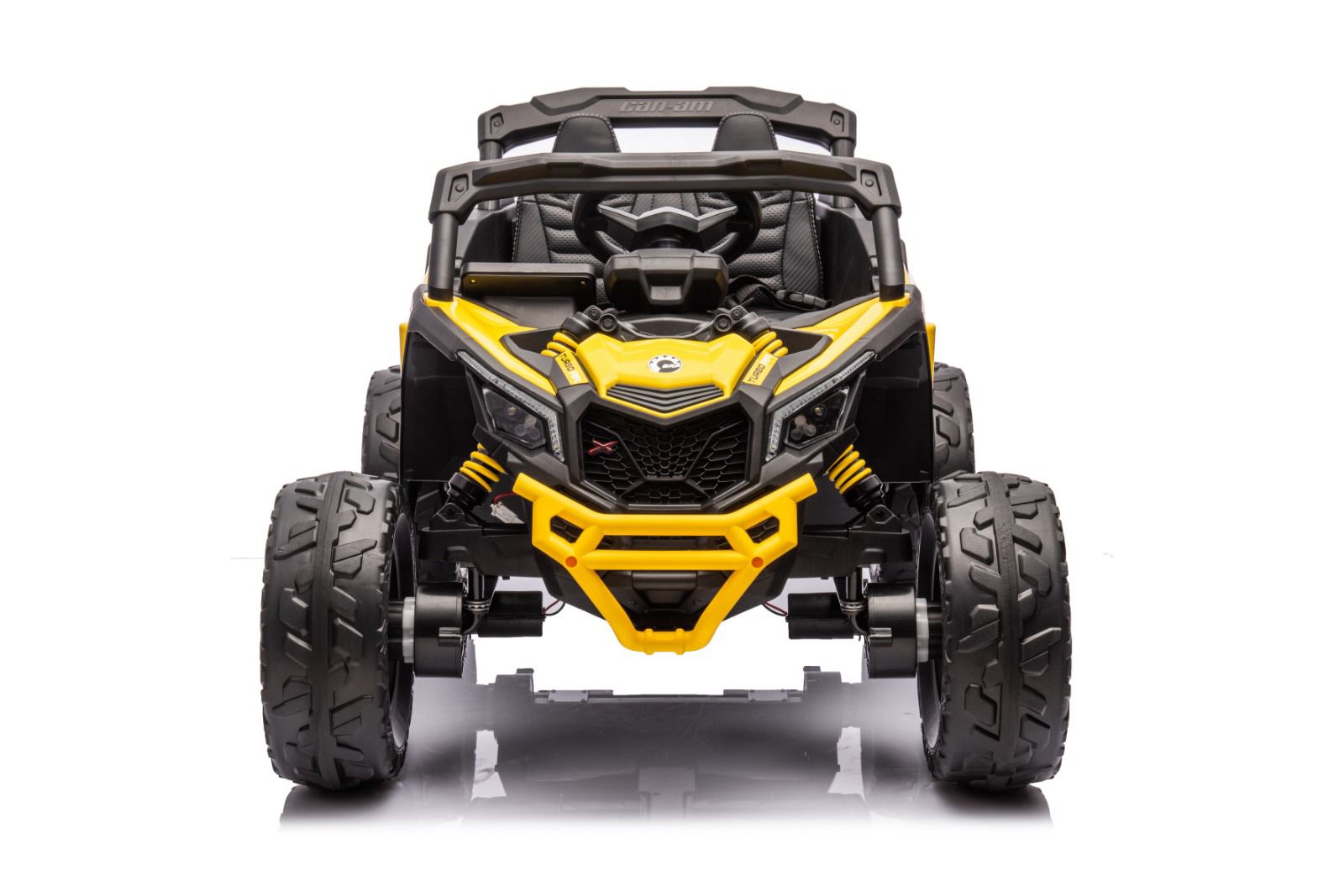 Can - Am Maverick Turbo RR 12V 10AH/4M Yellow DKCA003 - Colorland Toys
