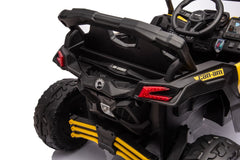 Can - Am Maverick Turbo RR 12V 10AH/4M Yellow DKCA003 - Colorland Toys