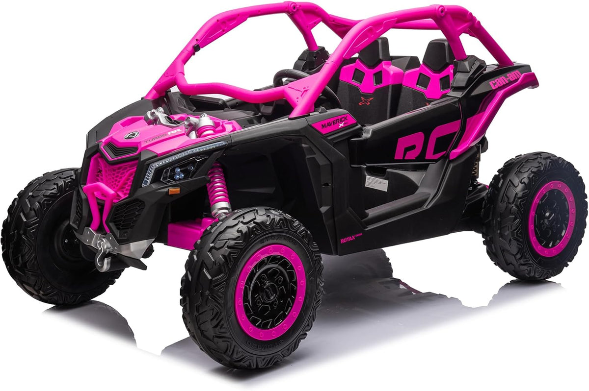 Can - Am Maverick Turbo RR Truck 24V 7AH/4M Pink DKCA001/LB - 1000EL - Colorland Toys