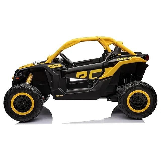 Can - Am Maverick Turbo RR Truck 24V 7AH/4M Yellow DKCA001 - Colorland Toys