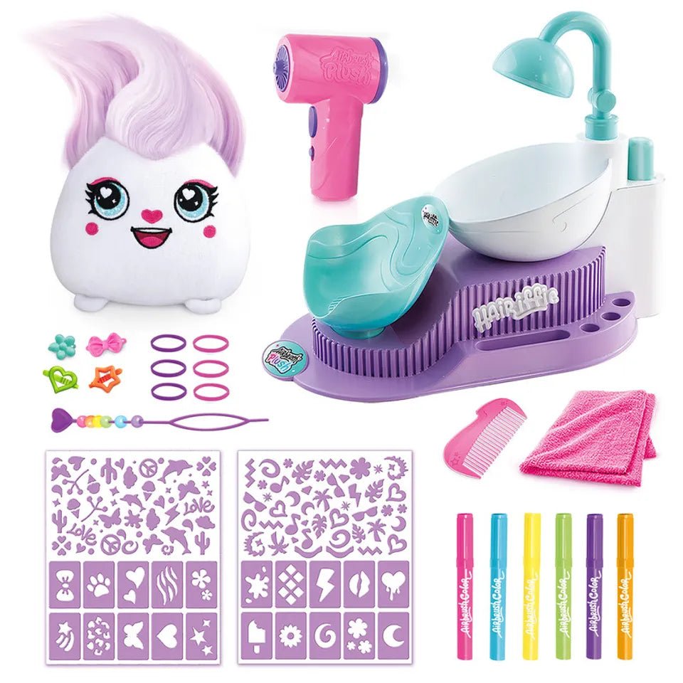 Canal Toys Airbrush Plush - Hair-iffic Hair Style Salon AIR044 — image 4