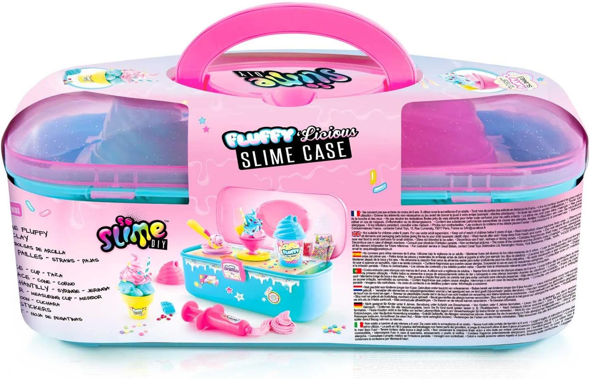 Canal Toys Fluffy Slime Case with Accessories – DIY Slime Kit (Purple, SSC 206) — image 2