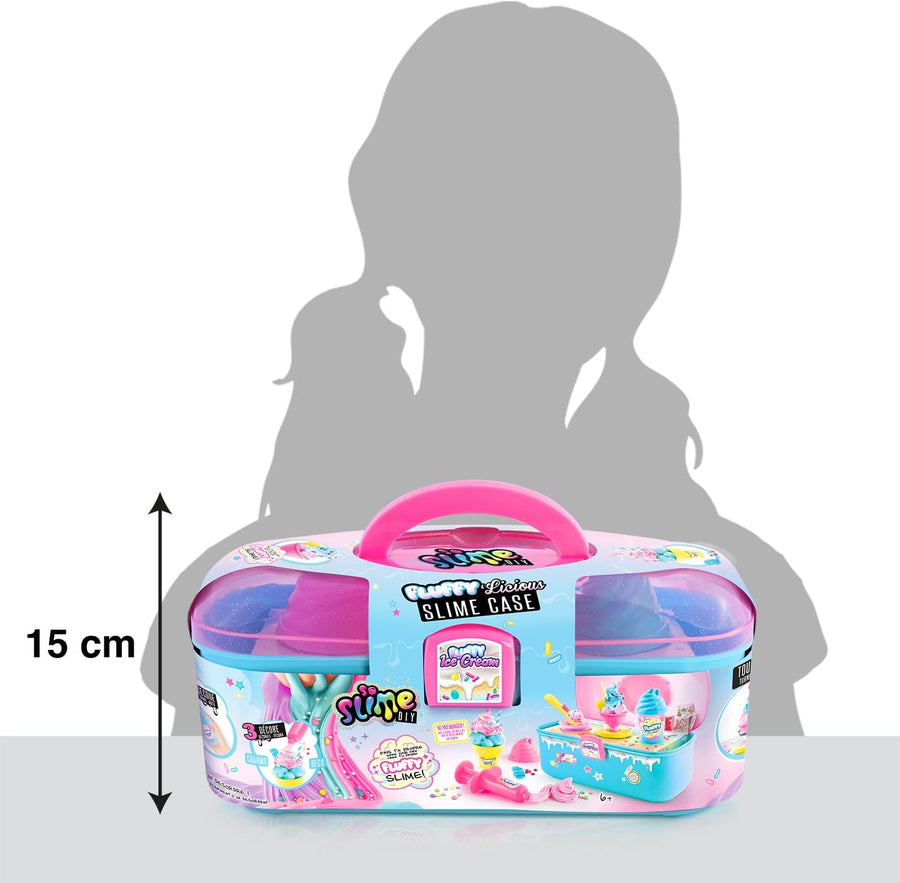 Canal Toys Fluffy Slime Case with Accessories – DIY Slime Kit (Purple, SSC 206) — image 13