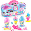 Canal Toys Fluffy Slime Case with Accessories – DIY Slime Kit (Purple, SSC 206)