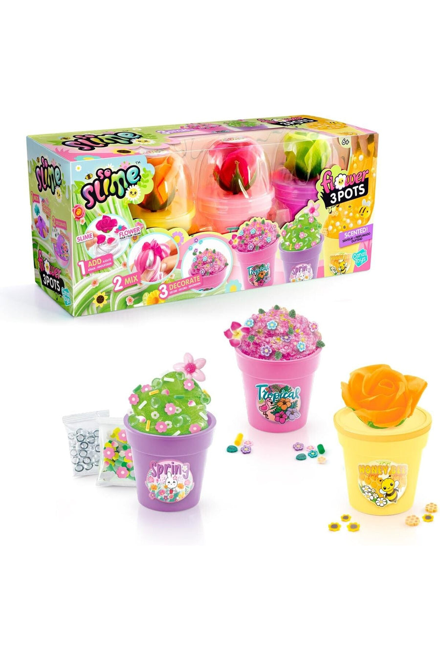 Canal Toys So Slime: Slime Flower 3-Pack
