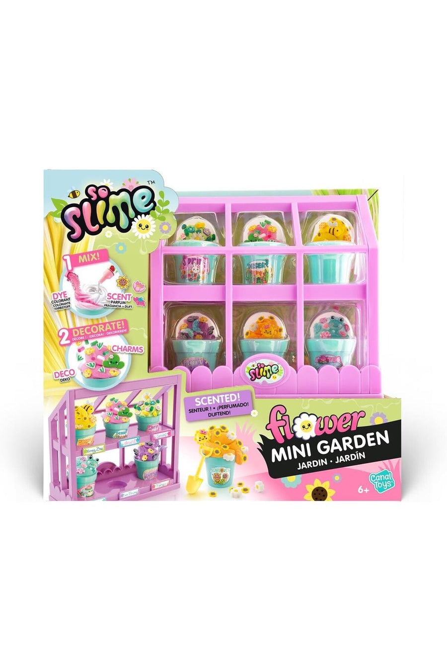 Canal Toys So Slime: Slime Flower Mini Garden Playset — image 2