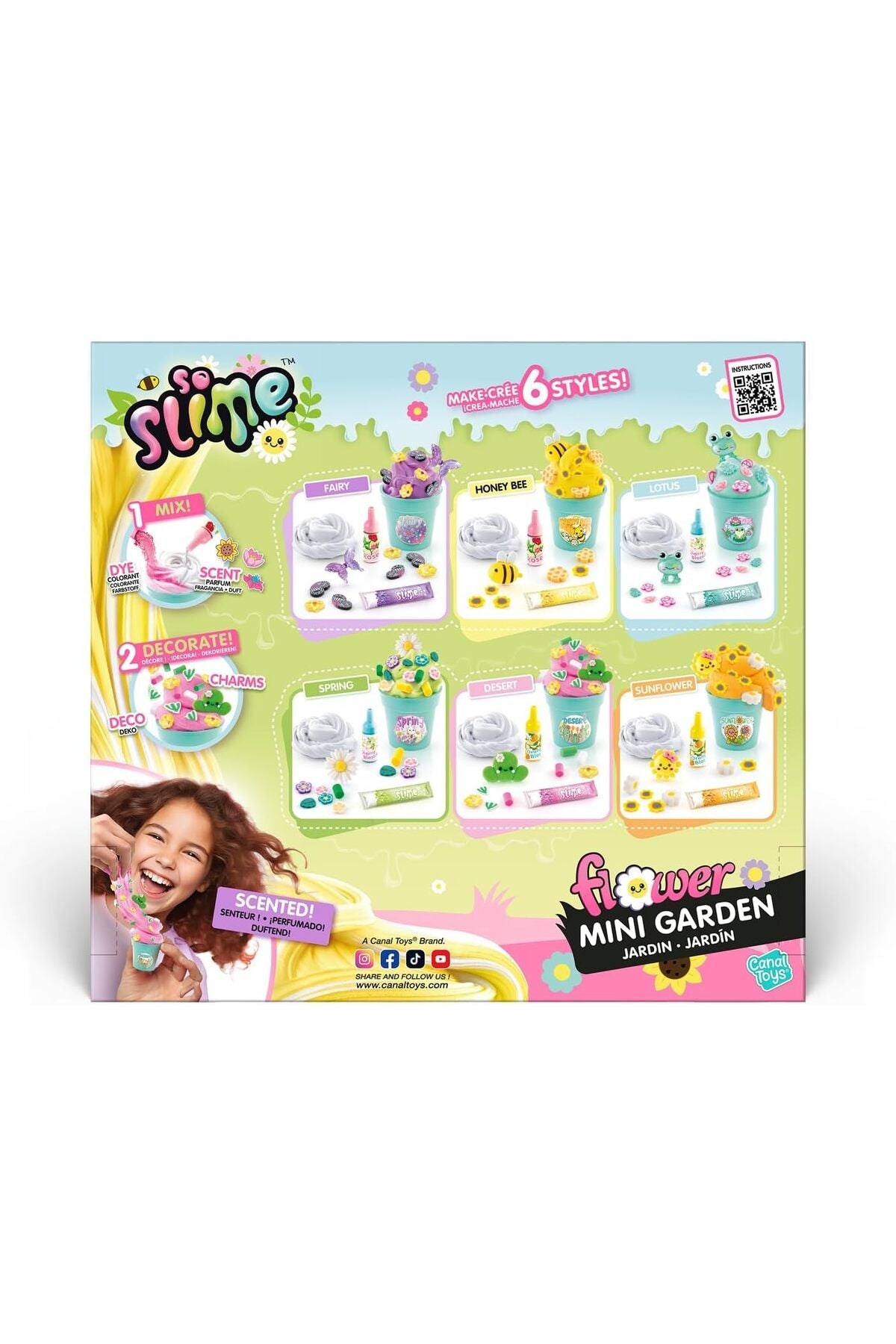 Canal Toys So Slime: Slime Flower Mini Garden Playset — image 4