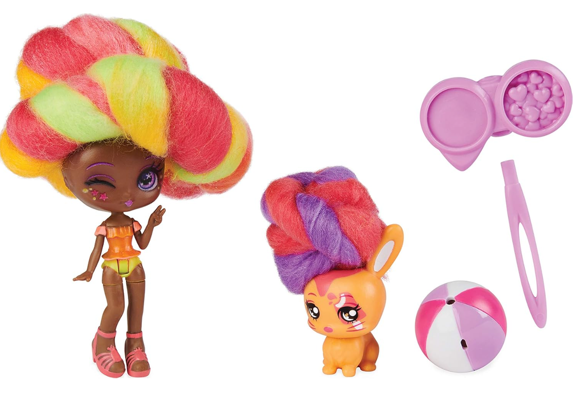 Candy Locks Scented Doll & Pet Asst 6056250 — image 2