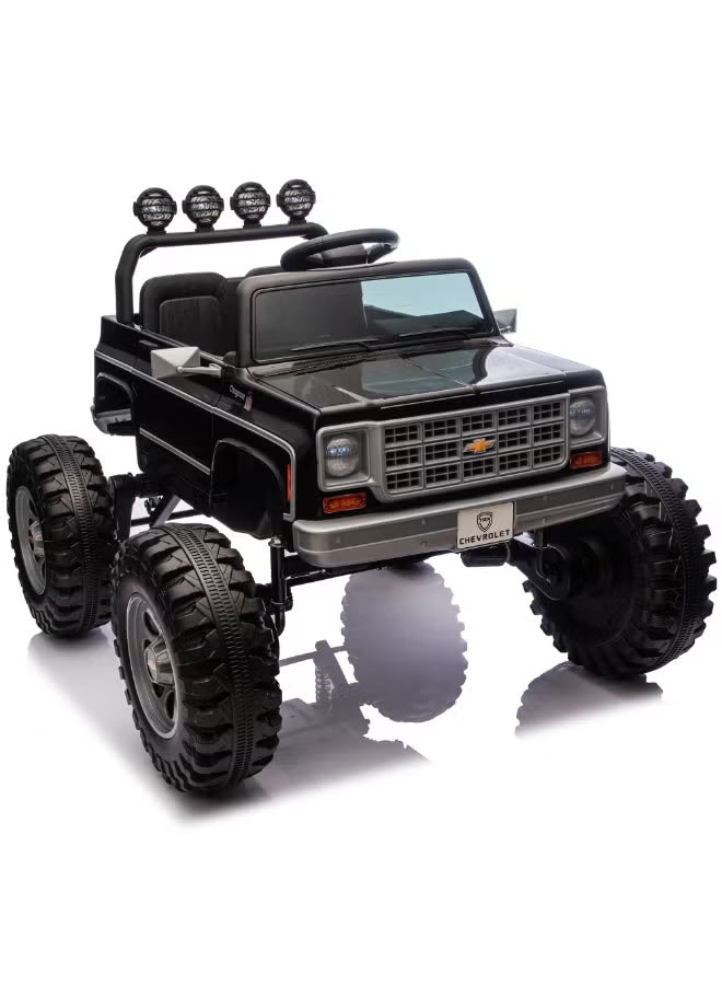 Chevrolet Cheyenne Pick Up 24V 4M kids Ride On Black TR2501 — image 4