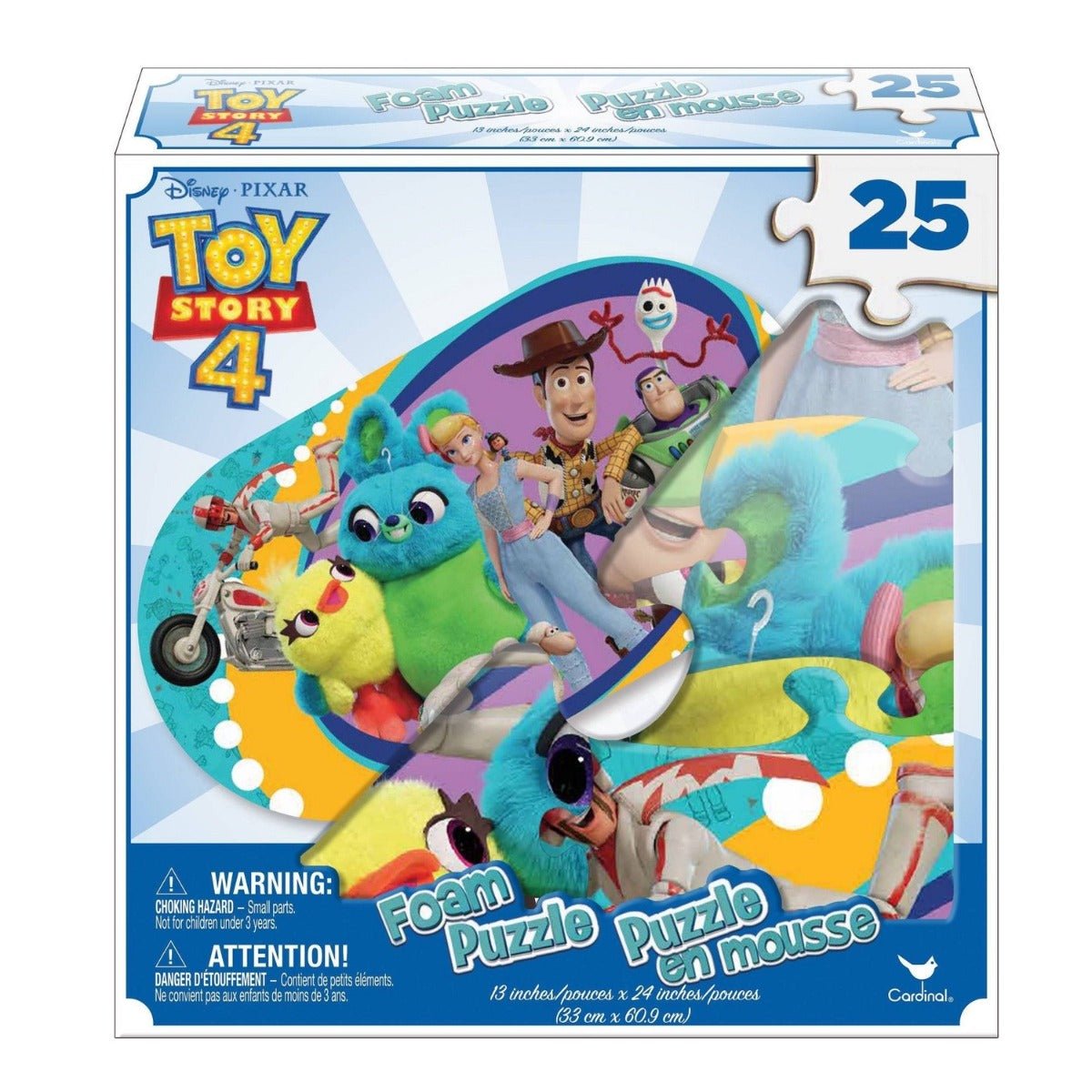 Cardinal Toystory 4 Foam Puzzle 25 Piece 6053005 - Colorland Toys