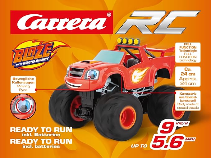 Carrera Blaze Remote Control Car - Colorland Toys