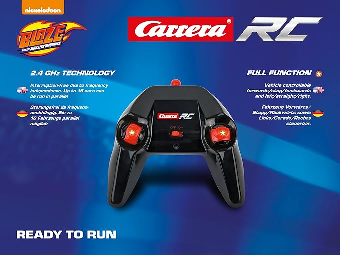 Carrera Blaze Remote Control Car - Colorland Toys