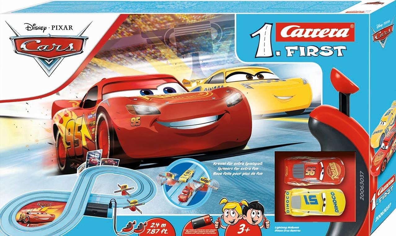 Carrera First Disney Pixar Cars Race of Friends Starter Kit 2.4M 63037 - Colorland Toys