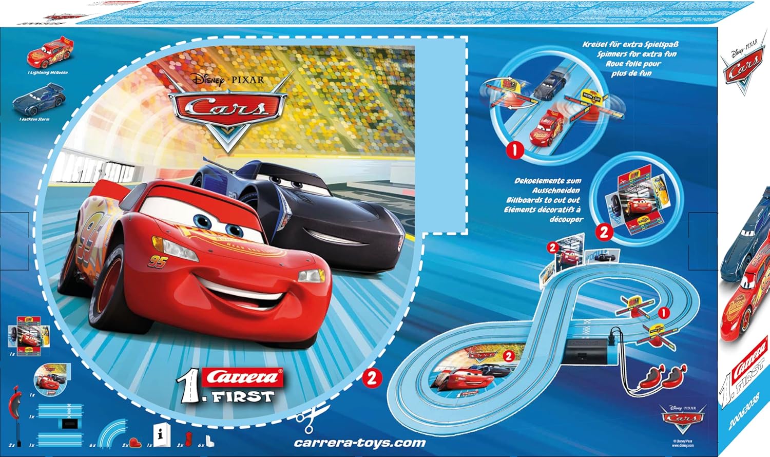 Carrera First Race Track - Cars Power Duel 63038 - Colorland Toys