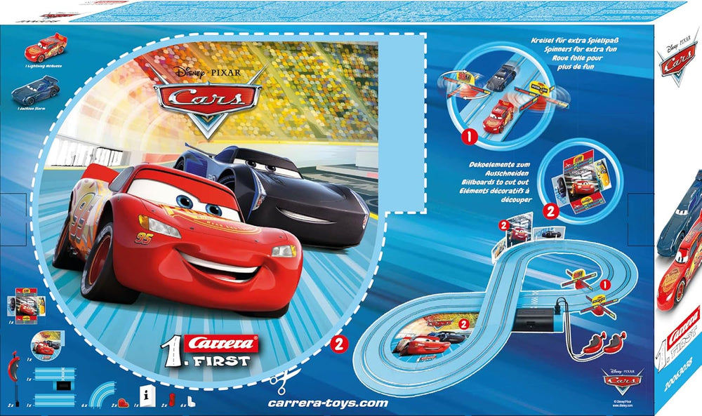 Carrera First Race Track - Cars Power Duel 63038 - Colorland Toys