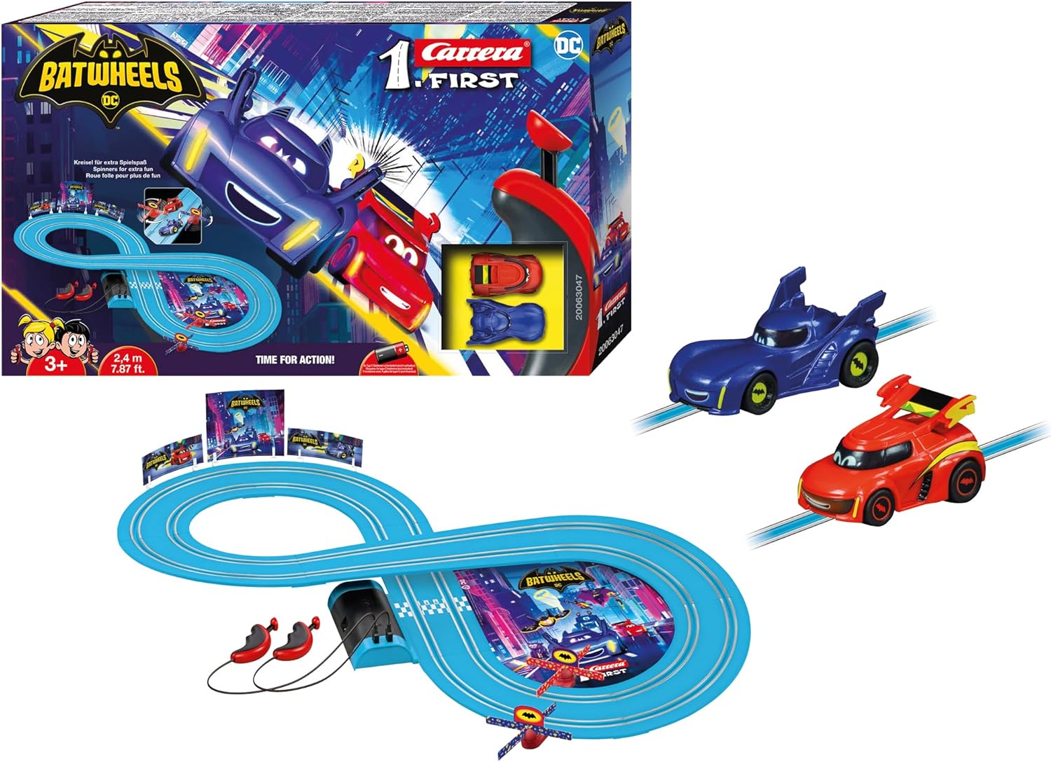 Carrera First Year Batwheels Time For Action 63047 - Colorland Toys
