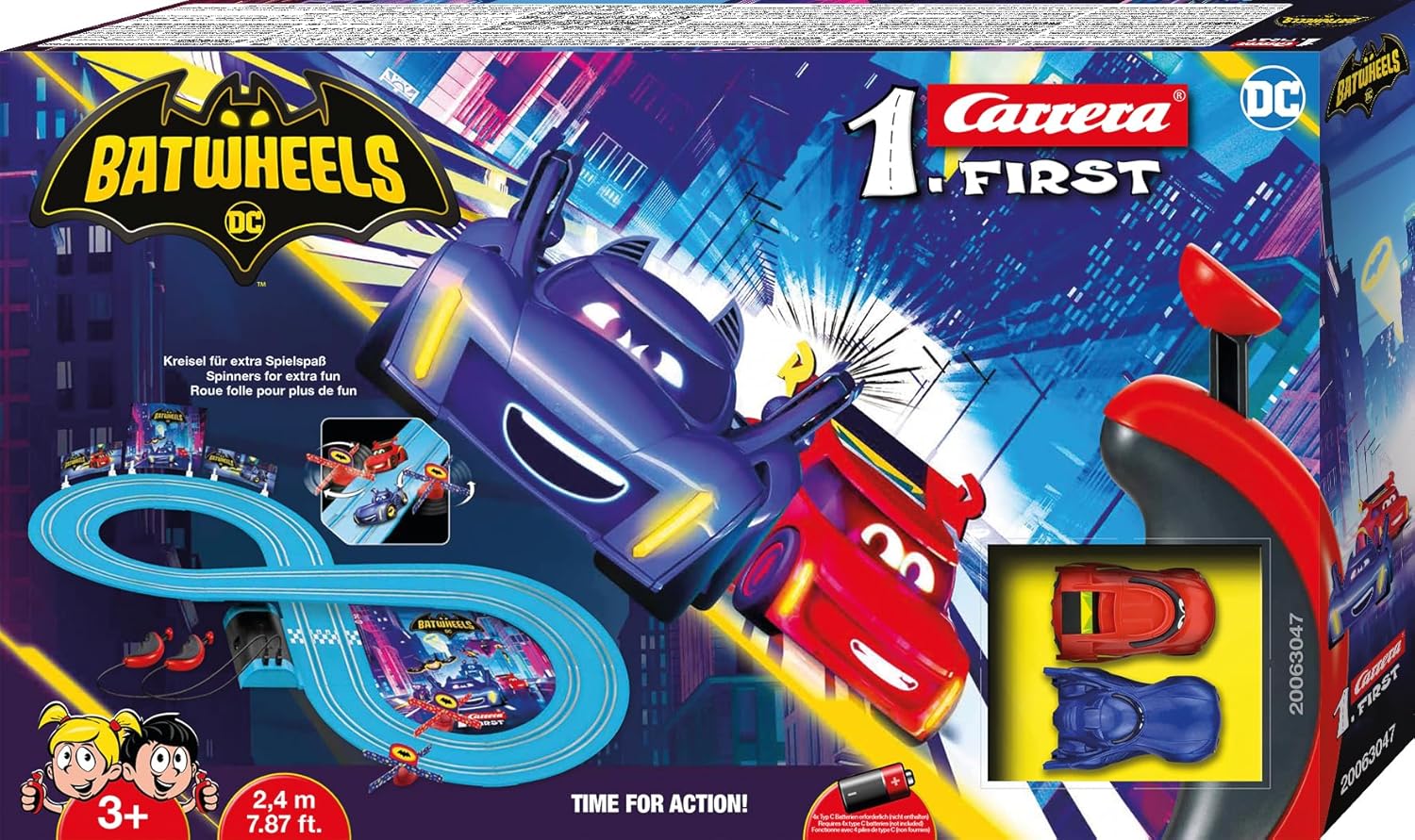 Carrera First Year Batwheels Time For Action 63047 - Colorland Toys