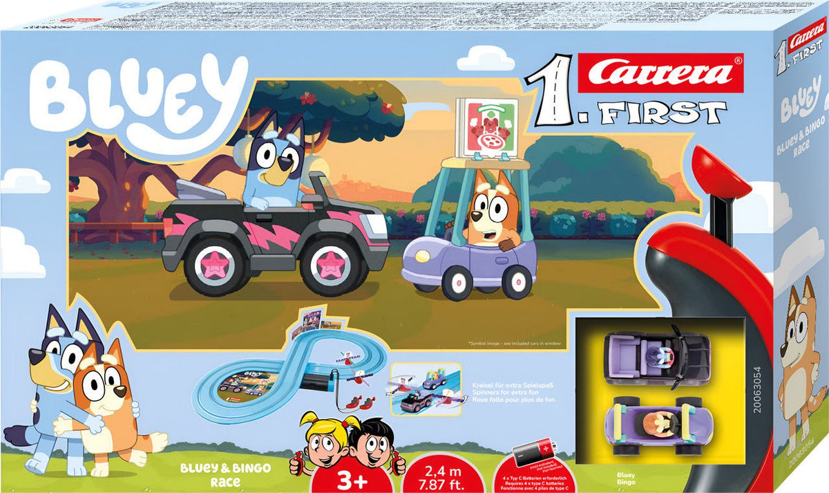 Carrera First Year Bluey & Bingo 63054 - Colorland Toys