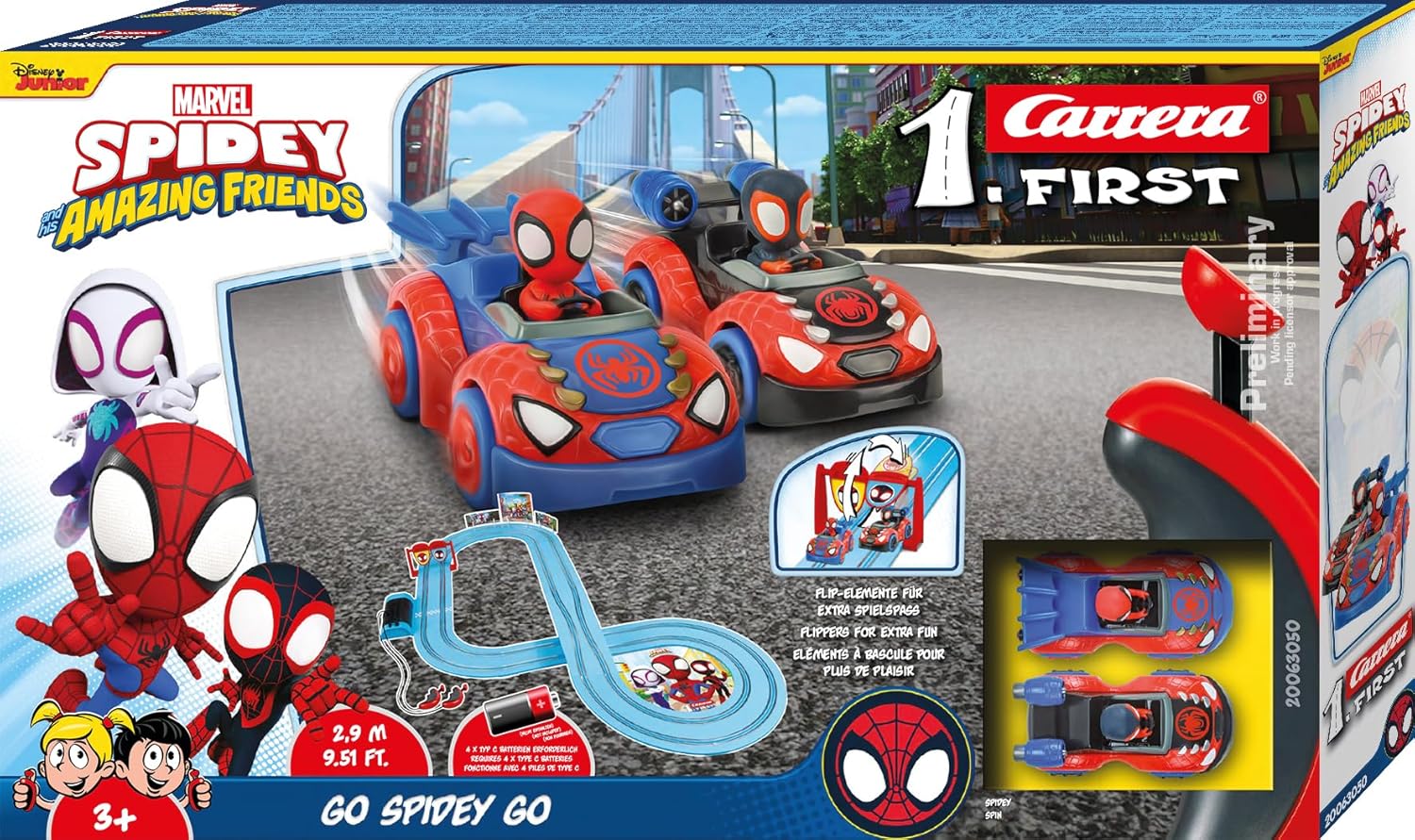 Carrera First Year Spidey Go Webs Go 63050 - Colorland Toys