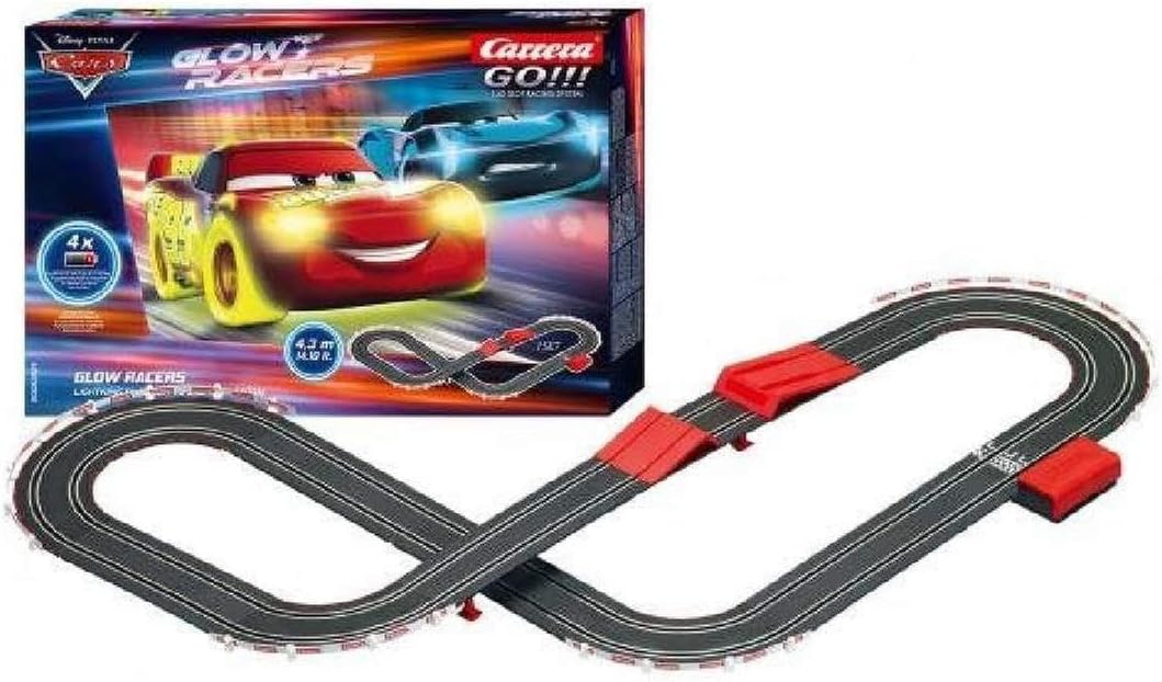 Carrera Go! Disney Cars Glow Racers 4.3m 63521 - Colorland Toys