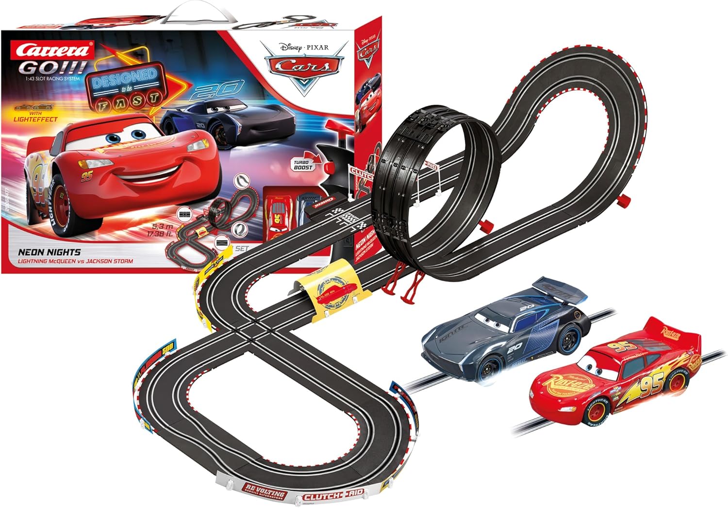 Carrera Go Disney Pixar Car Neon Nights - Colorland Toys