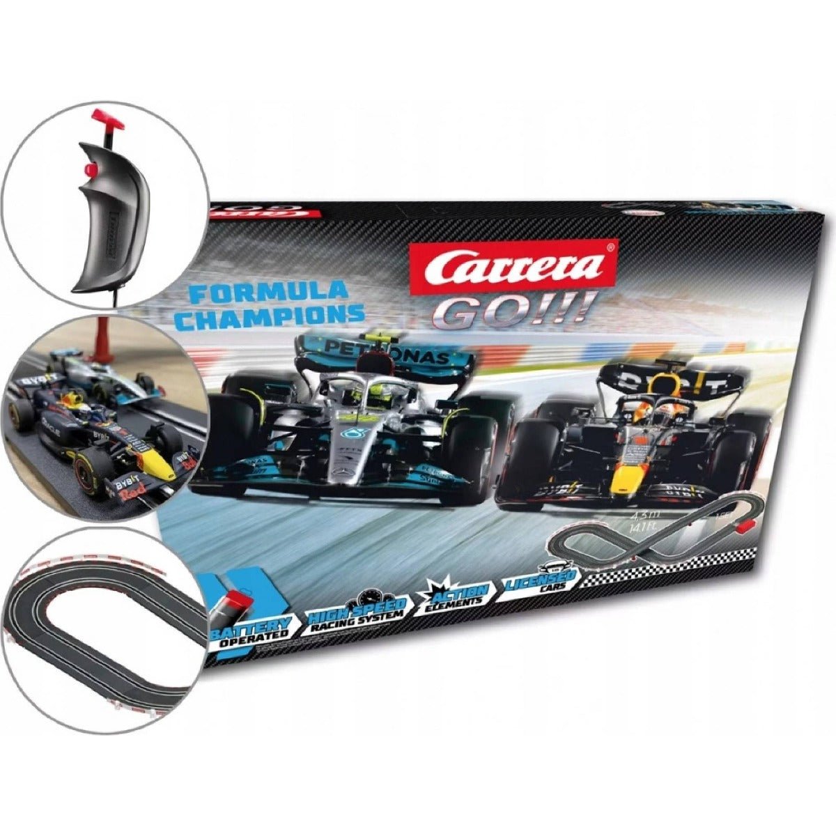 Carrera GO! F1 Formula Champions Race Track 4.3M 63518 - Colorland Toys