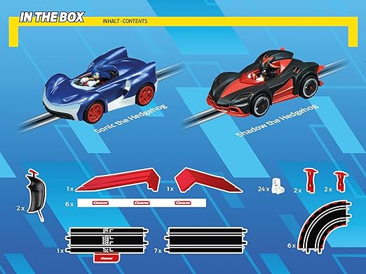 Carrera Go! Sonic The Hedgehog Battery Slot Racing Set 63520 - Colorland Toys