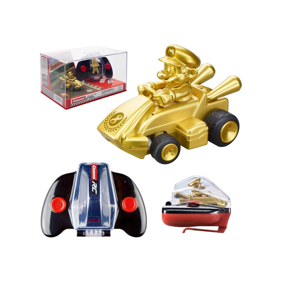 Carrera Mario Kart Mini RC Mario Gold 430031U — image 5