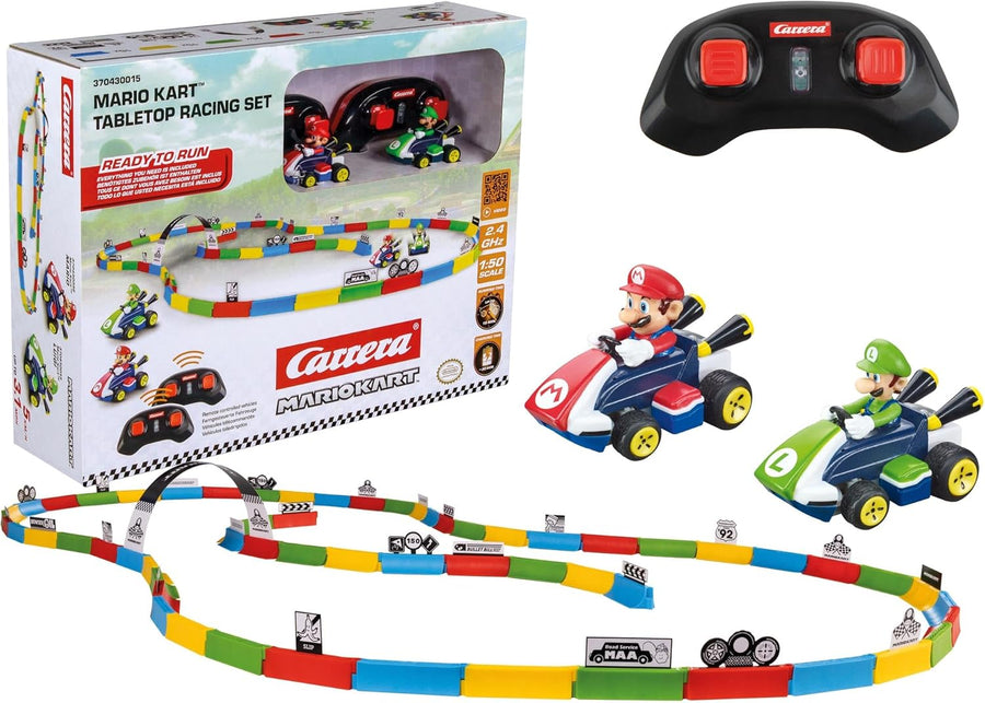 Carrera Mario Kart Tabletop Racing Set - Mario & Luigi  430015