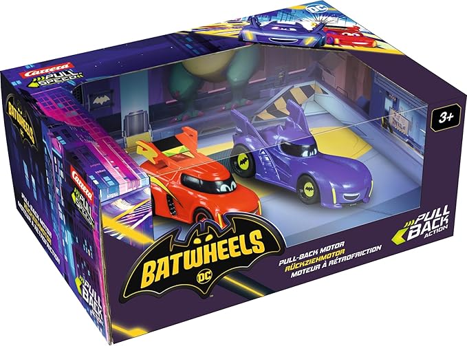 Carrera Pull N Speed Bam Vs Redbird 1:43 Twin Pack 13024 - Colorland Toys