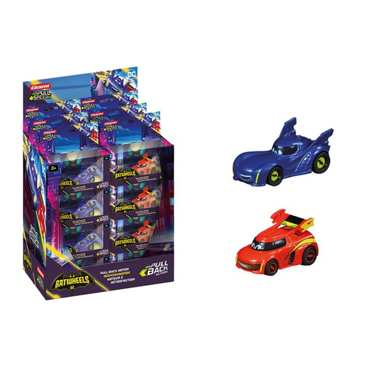 Carrera Pull N Speed Batwheels Assorted 1:43 17075 — image 1
