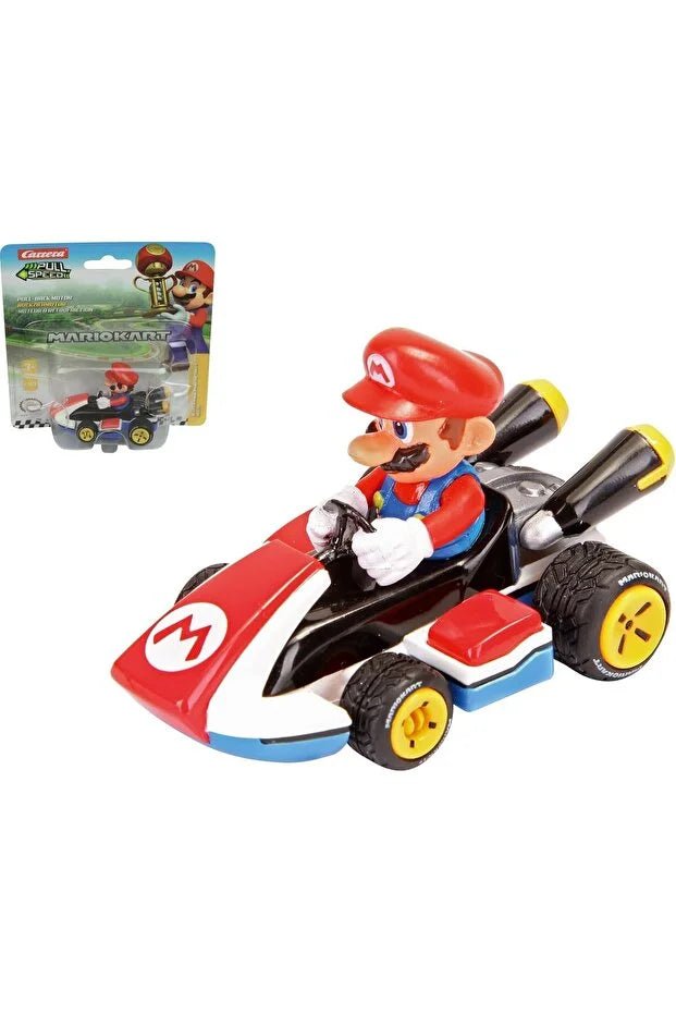 Carrera Pull N Speed Mario Kart 8 - Mario Blister 18404 - Colorland Toys
