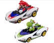 Carrera Pull N Speed Mario Kart Pack of 2 P-Wing 13022