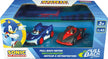Carrera Pull N Speed Sonic Vs Shadow 1:43 Twin Pack 13023