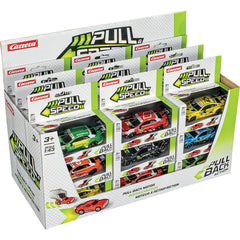 Carrera Pull N Speed Sound & Light Licence Car 1:43 Asstd. 17076 - Colorland Toys