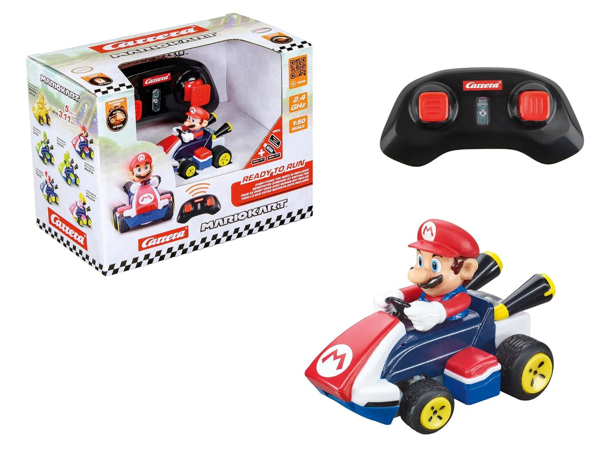 Carrera RC Mario Kart Mini Mario Red — Ready-to-Run Remote Control Kart — image 1