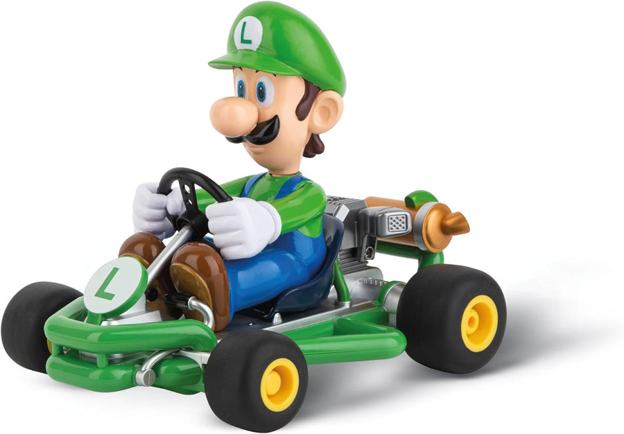 Carrera RC Mario Kart Pipe Kart Luigi 1:18 Remote Control Car — image 1
